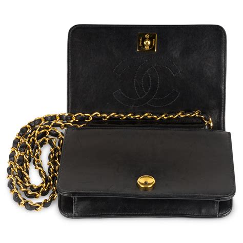 chanel wallet on chain grey|vintage chanel wallet on chain.